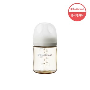 더블하트 모유실감 3세대 PPSU 오후의베이지 160ml 젖꼭지포함/S/1개월~