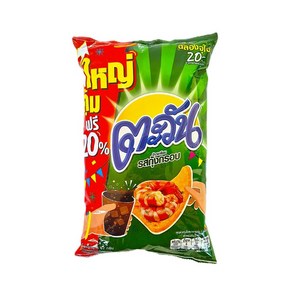 태국 타완 크리스피 새우 타피오카칩 과자 67g, 1개