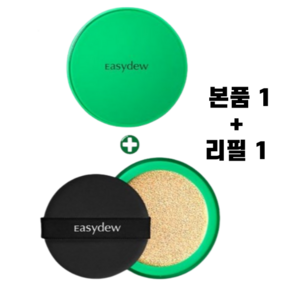 [NEW 기미 앰플쿠션]이지듀 멜라 비 토닝 기미 앰플 쿠션 15g SPF 50+ PA+++, 1개, 21호 내추럴(본품+리필)