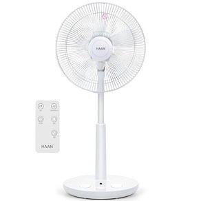 한경희이지라이프 초미세풍 발터치 리모컨 선풍기 HAAN-HDC230