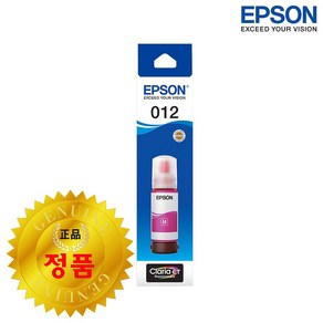 엡손 정품 6색잉크 T07J170 T07K170 T07K270 T07K370 T07K470 T07K570 Epson EcoTank L8160 Epson EcoTank L8180, 정품 진홍잉크 T07K370, 1개