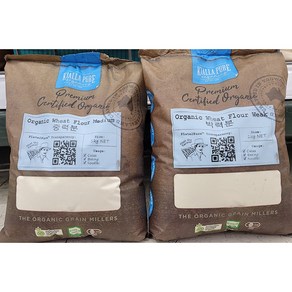 KIALLA PURE 키알라 퓨어 유기농 밀가루 1kg(중력분 박력분 강력분 3종 택1) 호주, 1kg, 1개