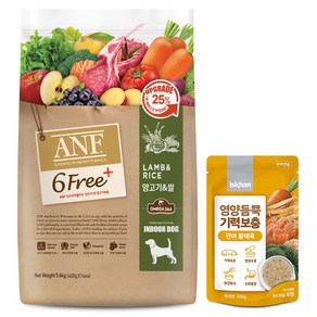 ANF 독 6Fee+ 양고기&쌀 5.6kg+영양듬뿍 연어황태죽 100g