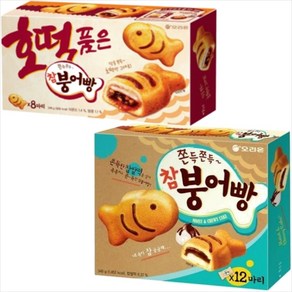 오리온참붕어빵348g(12P)+오리온호떡품은참붕어빵248g(8P), 348g, 1개