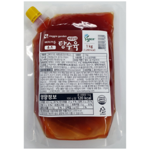 베지가든 탕수육 소스 1KG, 1개