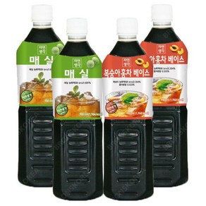 희창 자연생각 복숭아홍차 매실차 980ml 아이스티 간식 겨울 아이들 회사 집 휴게실 탕비실 학교 자취필수 과자, 0201-036-A)희창 자연생각 복숭아 980ml -