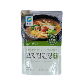 청정원 고메레시피 고깃집된장찌개양념130g, 130g, 3개