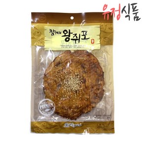 [유정식품] 매콤한 참깨 왕쥐포, 10개