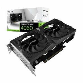 PNY PNY 지포스 RTX 4060 VERTO D6 8GB Dual 제이씨현