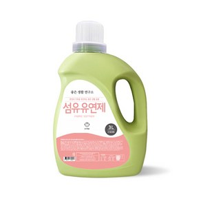 좋은생활연구소 환경과가족을 생각하는 드럼겸용 섬유유연제3L, 1개, 3L