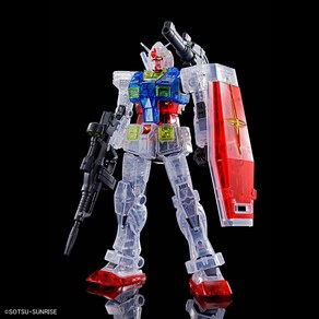 HG RX-78-02 퍼스트 건담 디 오리진 Ver. 클리어 컬러 한정판