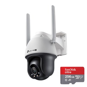 티피링크 VIGI C540-4G LTE 유심 CCTV 실외용 야외용 IP카메라, SD256G, 1개