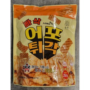 송하 빠삭 어포튀각 250g 깨끗한 기름으로 튀겨 더 맛나다, 1개, 1봉