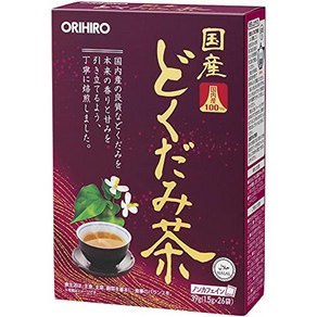 ORIHIRO 오리히로 국산 도쿠리차 100% 1.5g×26봉 디카페인 할랄인증 도쿠리, 1개, 39g