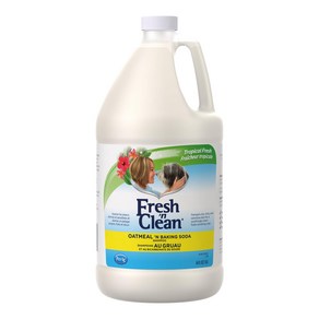 Pet-Ag Fesh ’n Clean Oatmeal ’n Baking Soda Shamp Pet-Ag Fesh 'n Clean 오트밀 'n 베이킹 소다 샴푸 - 트로피컬 프레쉬, 1개