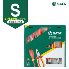 [사타/SATA] VDE 절연 공구 세트(9PCS) 09262, 1개