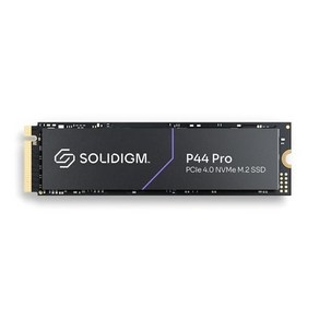 솔리다임] P44 Po M.2 NVMe 2280 [2TB TLC] 벌크 PCIeGen4 / 2TB/ TLC / 읽기 7000M / 쓰기 4700M /보증기간 3년, pcle 4.0, 2TB