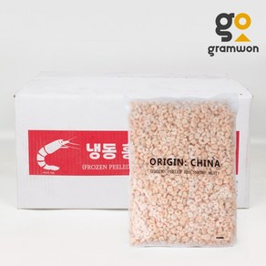 홍새우살 200300 10KG 벌크 볶음밥 깐새우살 자숙새우, 홍새우살 10KG 벌크, 1개