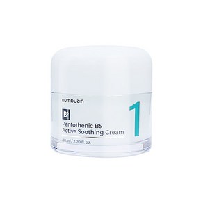 NEW]넘버즈인1번 판토텐산 액티브 수딩크림 80ml 넘버즈인수딩크림 수분크림 130시간수분지속/피지 트러블진정/넘버즈인액티브수딩크림 남성수분크림 봄환절기수분크림 수딩물막크림, 2개