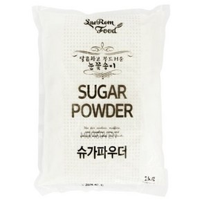 새롬푸드 슈가파우더, 3개, 1kg