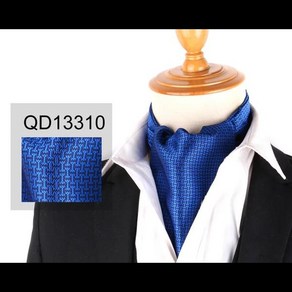 Ascot Tie Cravat 럭셔리 남성 도트 넥셀프 남성용 웨딩 넥타이