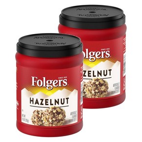 Folges Hazelnut Gound Coffee 폴저스 헤이즐넛 그라운드 가루 커피 326g 2팩, 2개