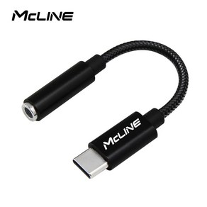 맥라인 Type C타입 이어폰 변환잭 3.5 AUX 오디오 젠더 USB 3.1 스마트폰 고음질 DAC (MC-CAF01), 1개