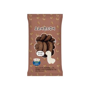 초코아몬드쿠키, 4개, 80g