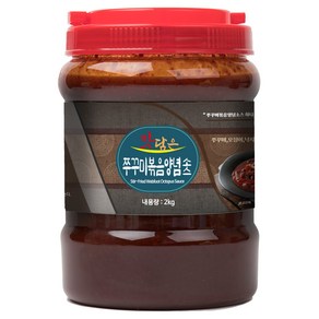 맛담은 쭈꾸미볶음양념 2kg 단품 쭈꾸미소스/오징어/낙지/각종 해물볶음 양념, 6개