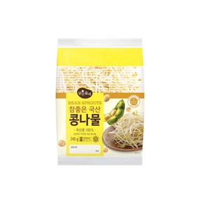 맑은물에 참좋은 무농약 국산 콩나물 240g