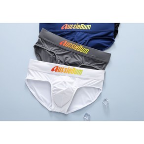 Gujiao남성 삼각 속옷팬티 aussiebum 세트4장