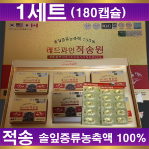 레드파인 적송원 450mg 180정 +사은품 당일발송, 1개