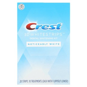 크레스트 Cest 3D white 화이트stips 미백 키트 에 띄게 흰색 스트립 20개