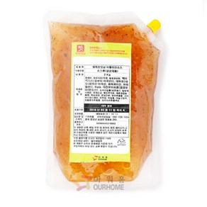 [먹깨비네] 아워홈 이탈리안소스 2kg 대용량소스, 2개