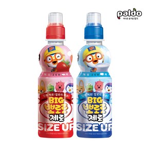 팔도 빅 뽀로로 제로 딸기맛 밀크맛 반반 혼합, 12개, 360ml