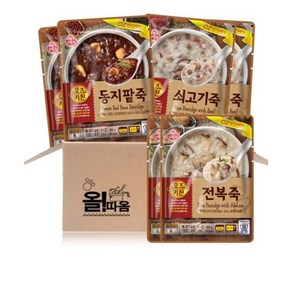 올따옴 오뚜기 오즈키친 죽 기획세트 (전복죽+쇠고기죽+동지팥죽)2개씩, 450g, 1개