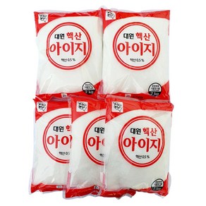 대원 핵산아이지 핵산조미료 2kg 글루타민산나트륨 MSG 향미증진제, 5개