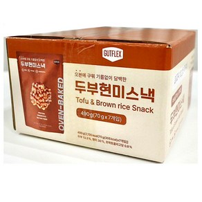 것플렉스 두부현미스낵 490g, 1개