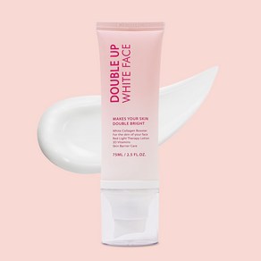 더블업화이트 페이스 화이트태닝 로션 데일리 레드라이트테라피 얼굴 전용 75ml, 1개