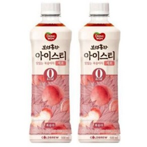 동원 복숭아홍차 500ml 24p 홍차 아이스티 제로, 단일제품