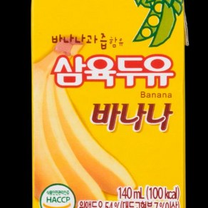 삼육두유바나나 삼육식품 실온 140ml, 1개