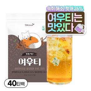 티트리트 헛개 먹은 여우티 20개입, 2개, 1.55g