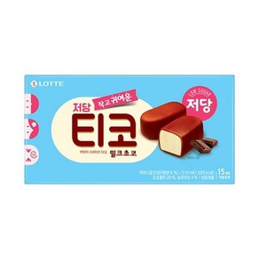 롯데웰푸드 티코 밀크초코 저당, 1개, 510ml