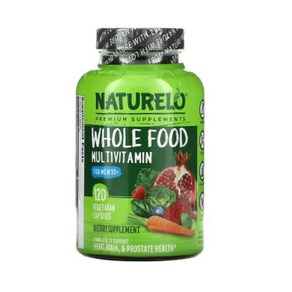 NATURELO Whole Food Multivitamin fo Men 50+ 어른 실버 남성 멀티비타민, 120정, 1개