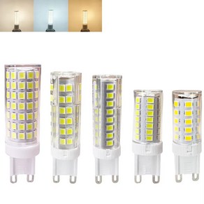 G9 LED 램프 10개 7W 9W 12W 15W 18W AC110V 220V LED 램프 SMD 2835 LED G9 램프 교체 30/40W 할로겐 램프 가정용 실용 빠른 납품, 7W 3PCS, Neutal Light, 3개