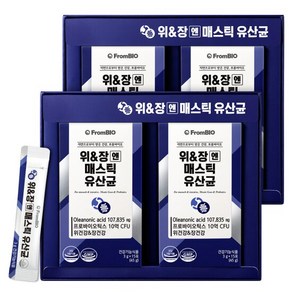 [신상특가] 위&장엔 매스틱유산균 15포x4박스/2개월, 4개