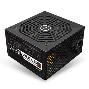 벌크 AONE STORM 500W 80PLUS BRONZE 파워 (ATX 500W), 선택하세요