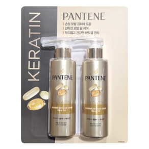 PANTENE 팬틴 캐라틴 노워시 트리트먼트, 2개, 140ml