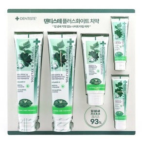 덴티스테 플러스 화이트 치약 세트 허브치약 코스트코, 420g, 1개