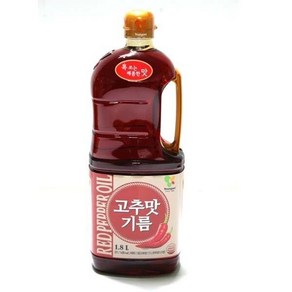 영미 고추맛기름, 1.8L, 2개